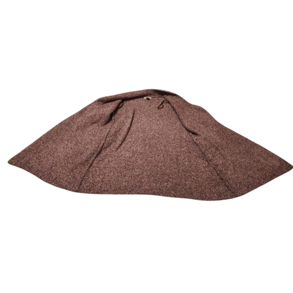 Women's Cambridge Dry Goods Plush Knit Snap Closure Brown Cardigan - Picture 5 of 6